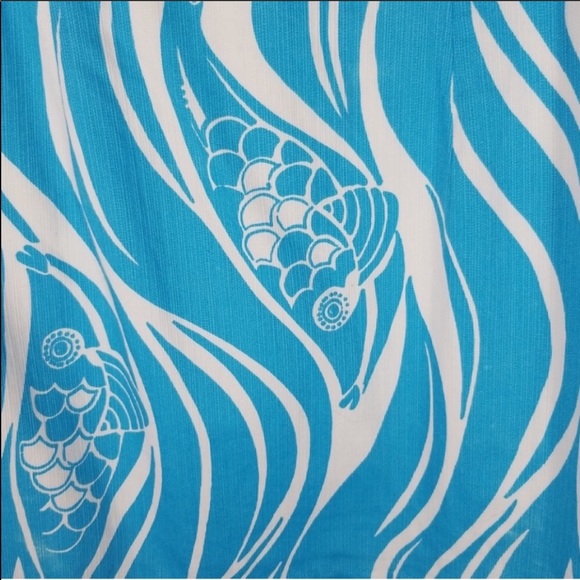 Lilly Pulitzer | Delia Shift Dress in Joe Fish - Picture 4 of 14